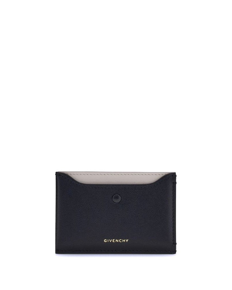 Givenchy Black Calf Leather Bos Taurus Wallet