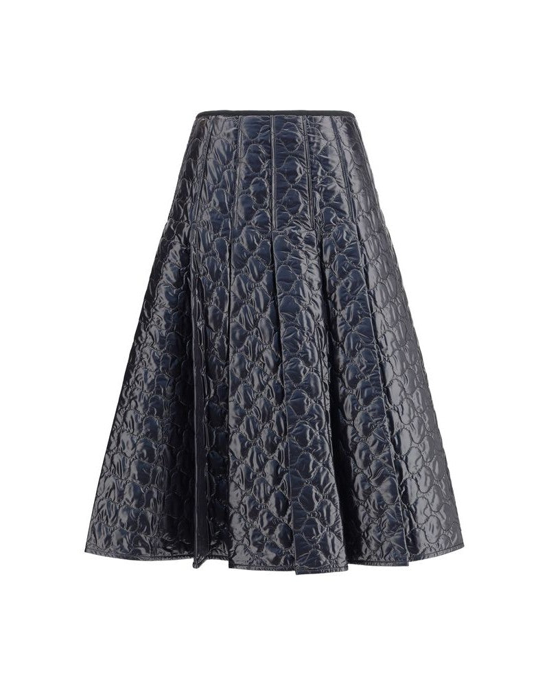 Moncler Black Polyamide Midi Skirt Glam Steals