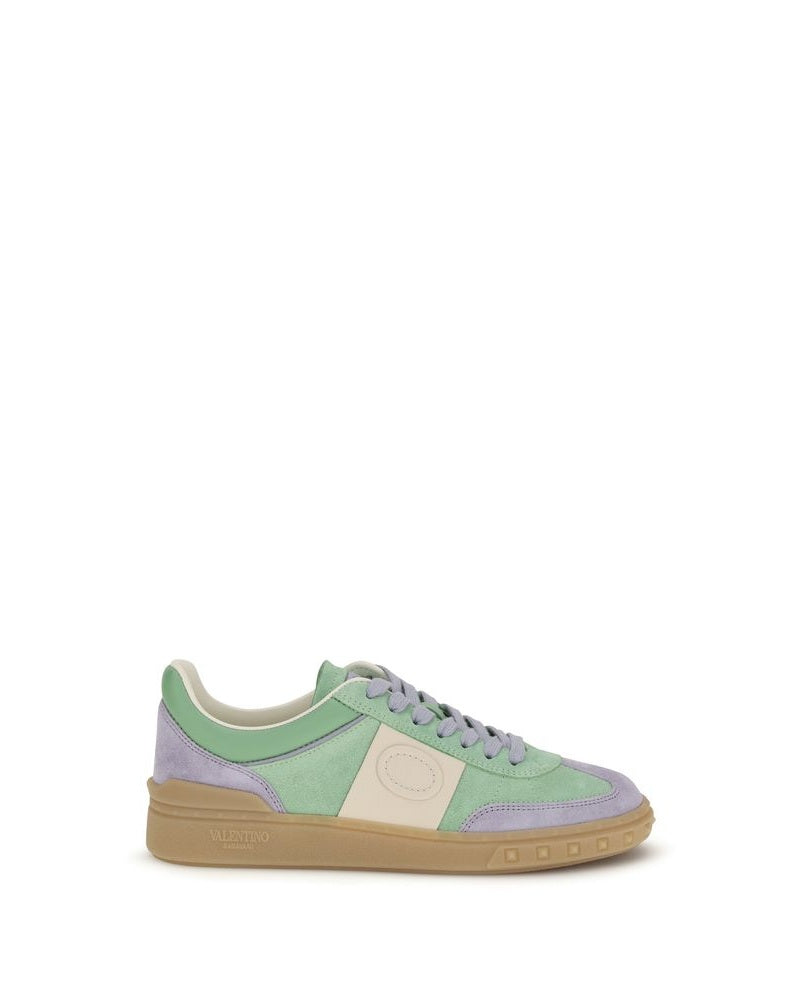 Multicolor Calf Leather Bos Taurus Low Top Sneakers