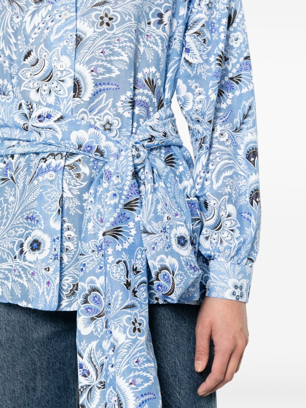 Etro Clear Blue Shirt