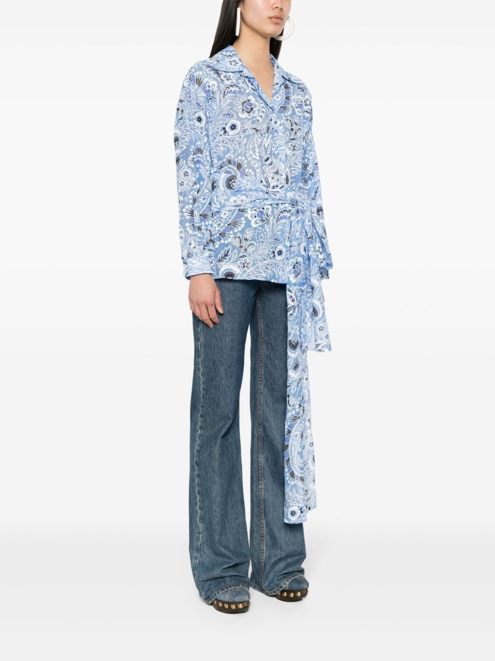 Etro Clear Blue Shirt