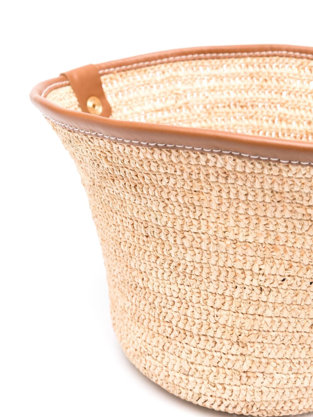 Jacquemus Hat Brown Leather