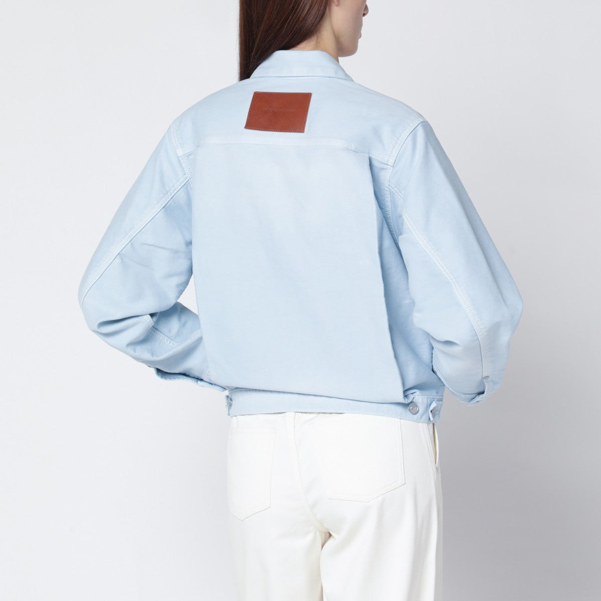 Victoria Beckham Light Blue Denim Jacket
