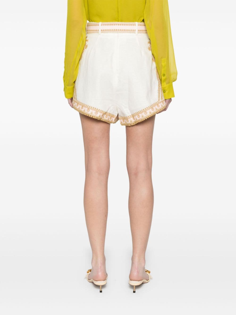 Zimmermann Beige Shorts