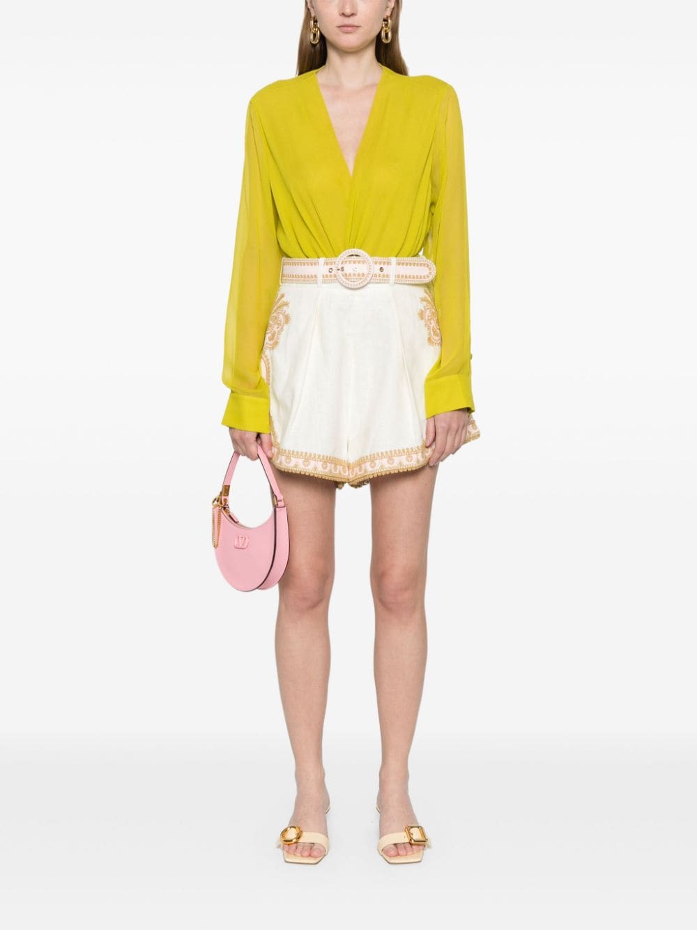 Zimmermann Beige Shorts