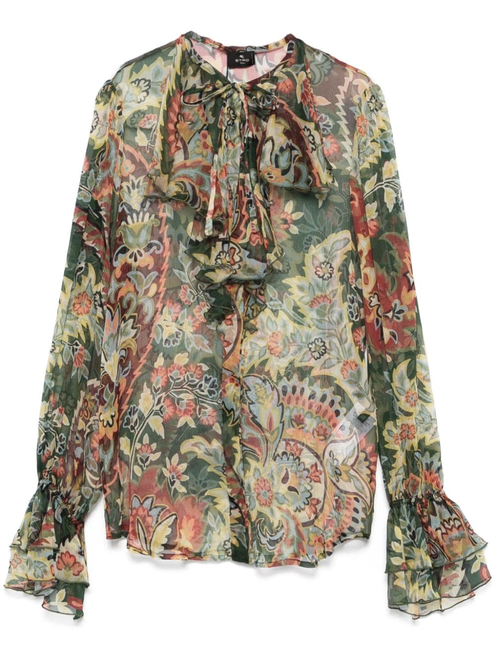 Etro Green Shirt