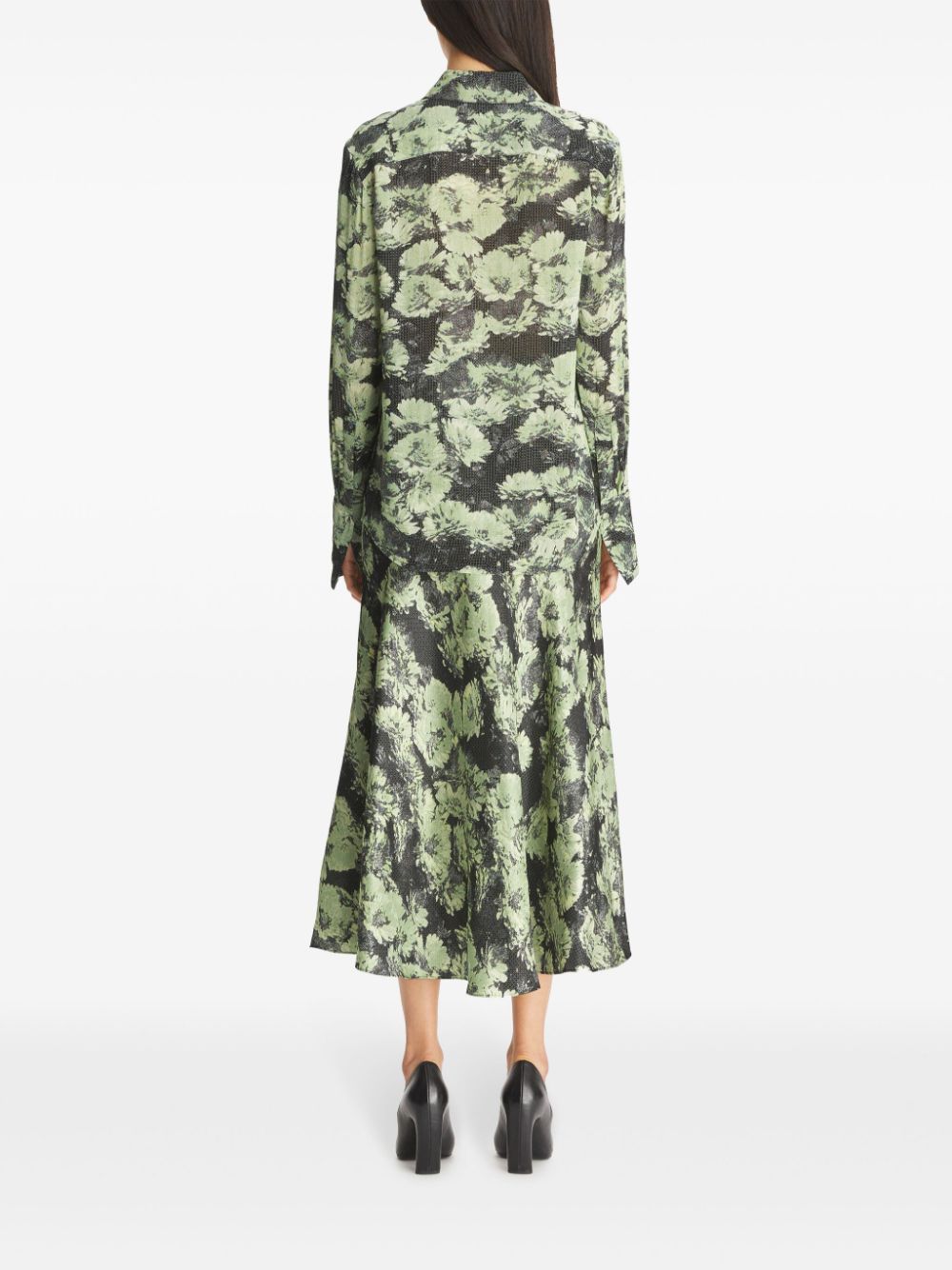 Tory Burch Green Shirt
