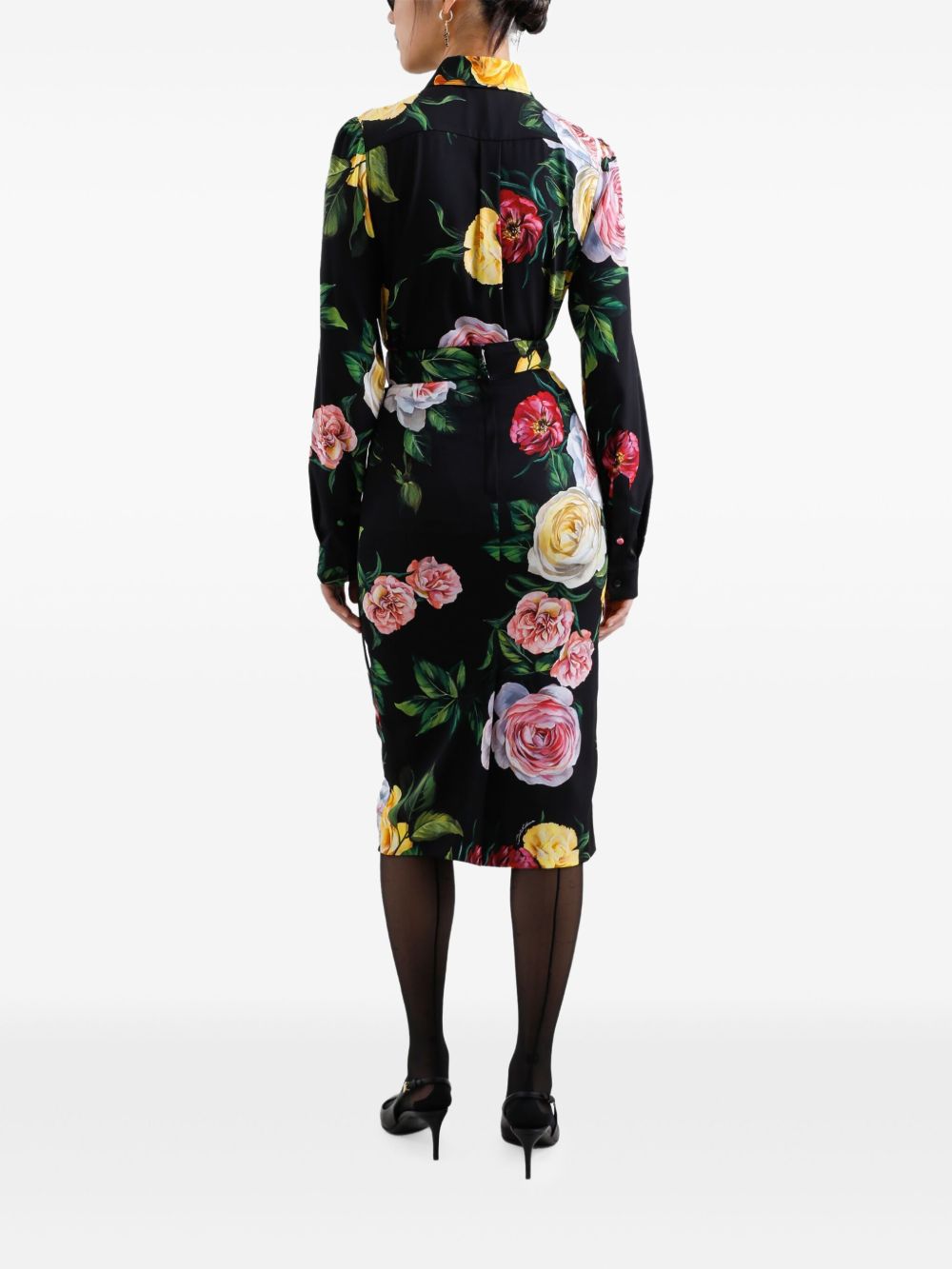 Dolce & Gabbana Silk-Charmeuse Shirt