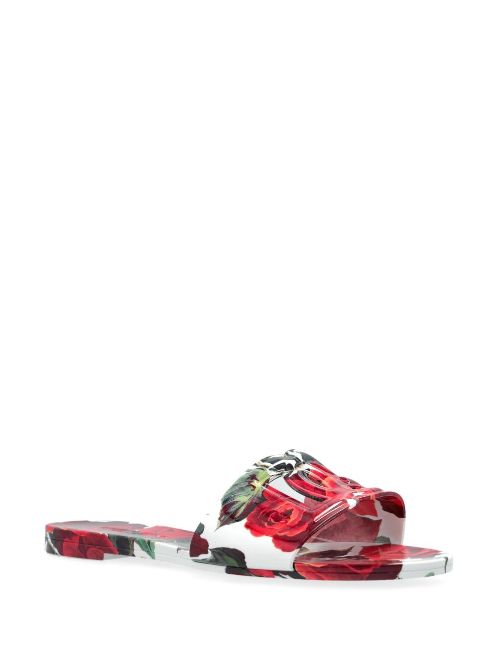 Dolce & Gabbana Floral Print Slides