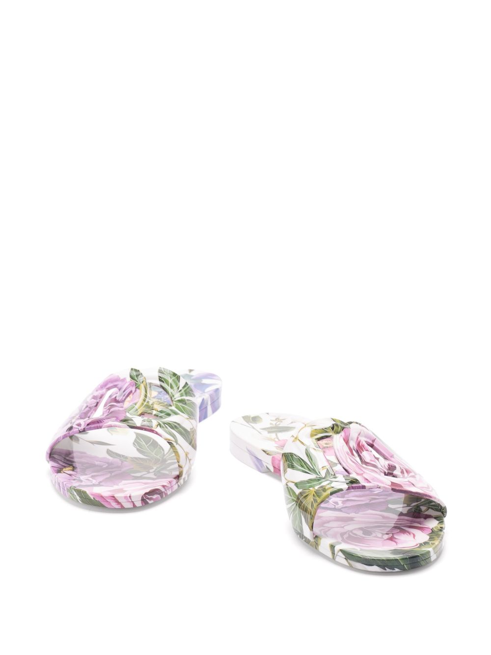 Dolce & Gabbana Floral Print Slides