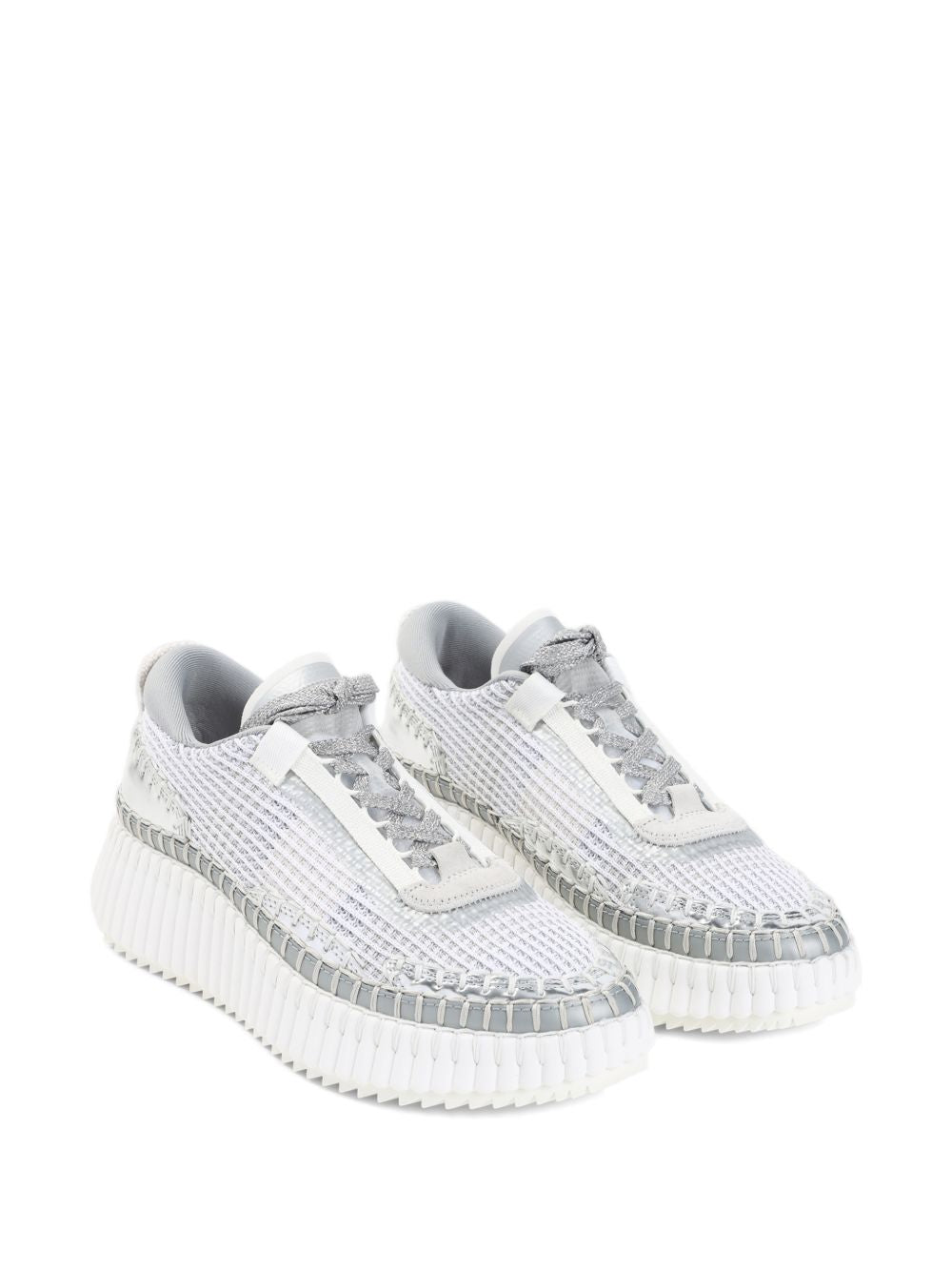 Chloé Grey Sneakers Glam Steals