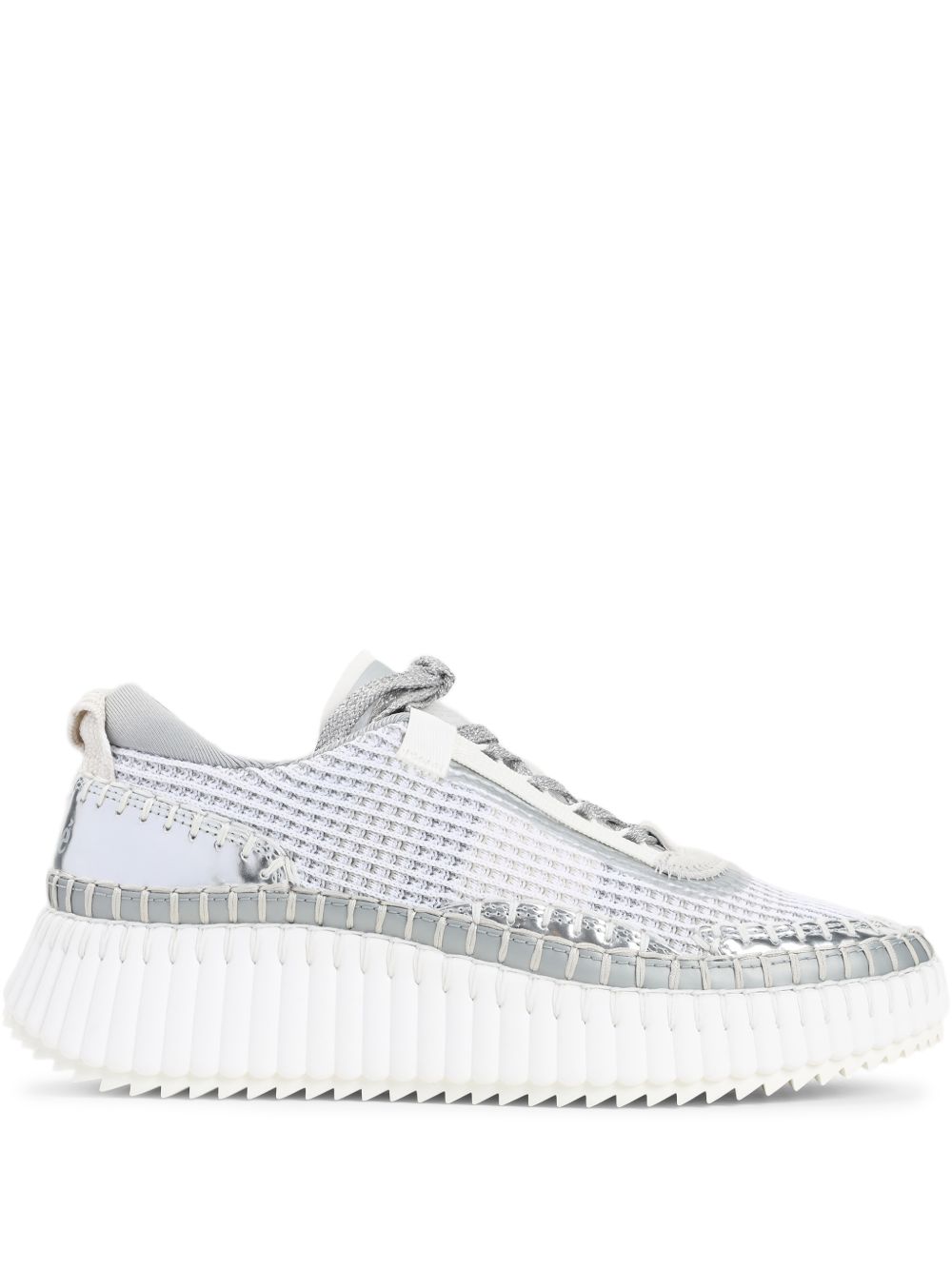 Chloé Grey Sneakers Glam Steals