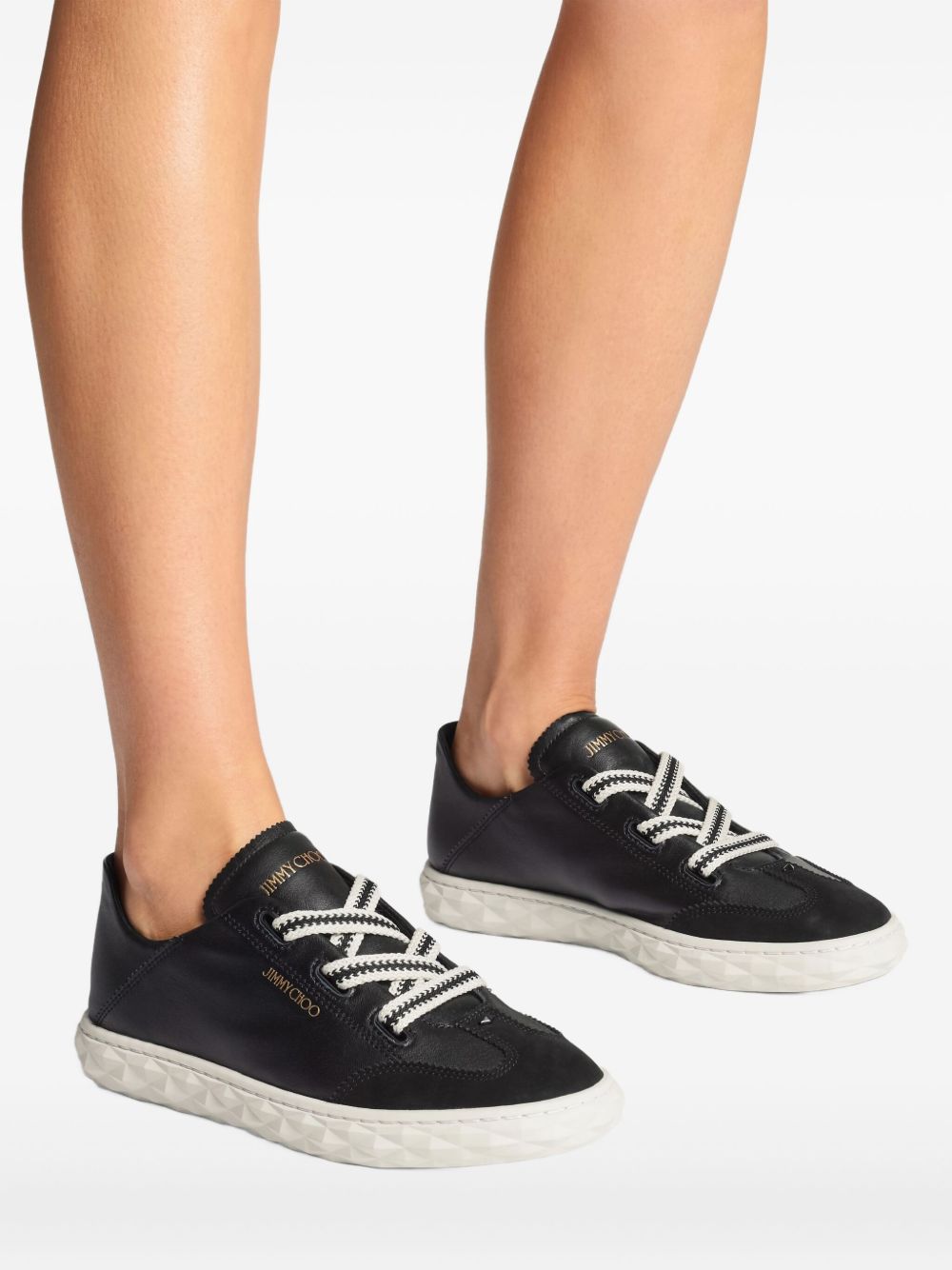 Jimmy Choo Black Sneakers Glam Steals