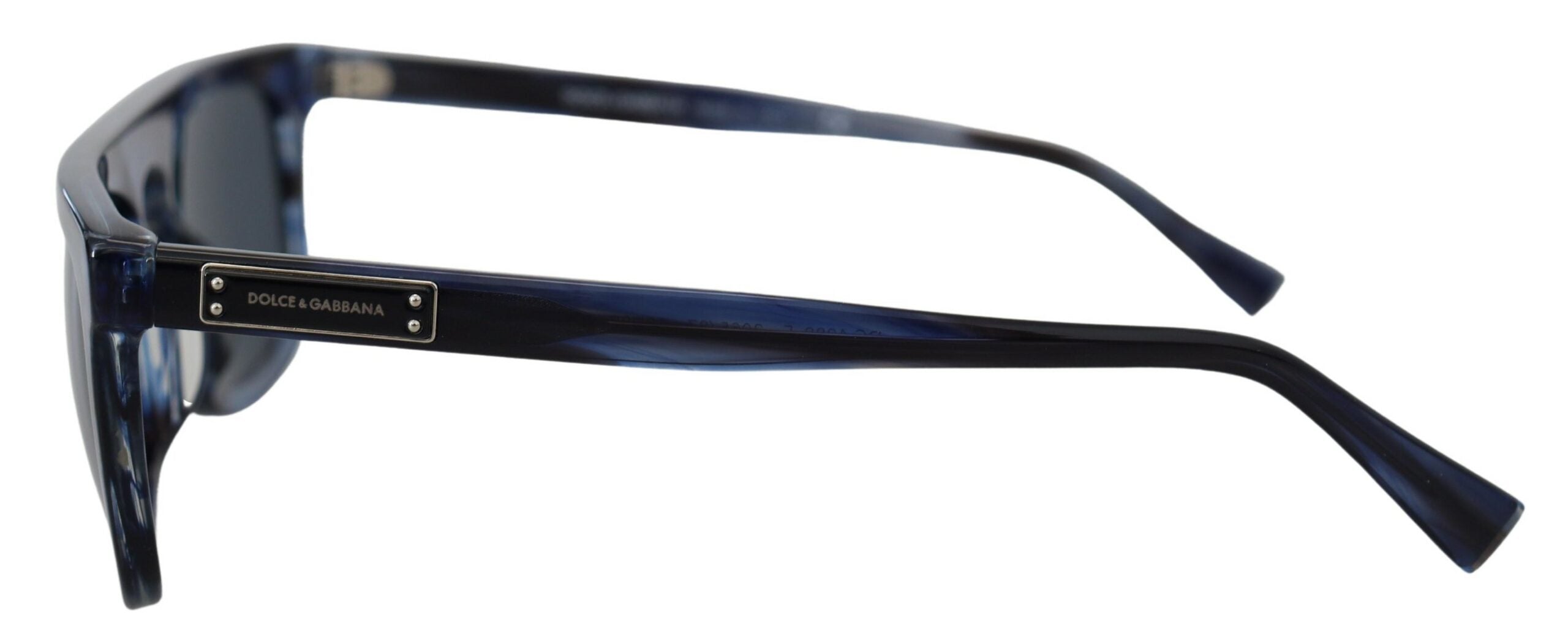 Dolce & Gabbana Blue Acetate Full Rim Frame Sunglasses