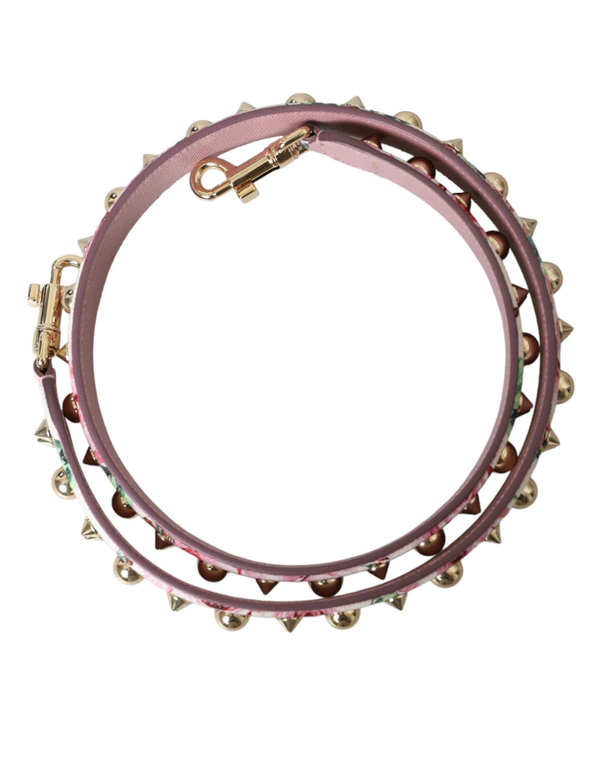Dolce & Gabbana Floral Handbag Accessory Shoulder Pink Strap
