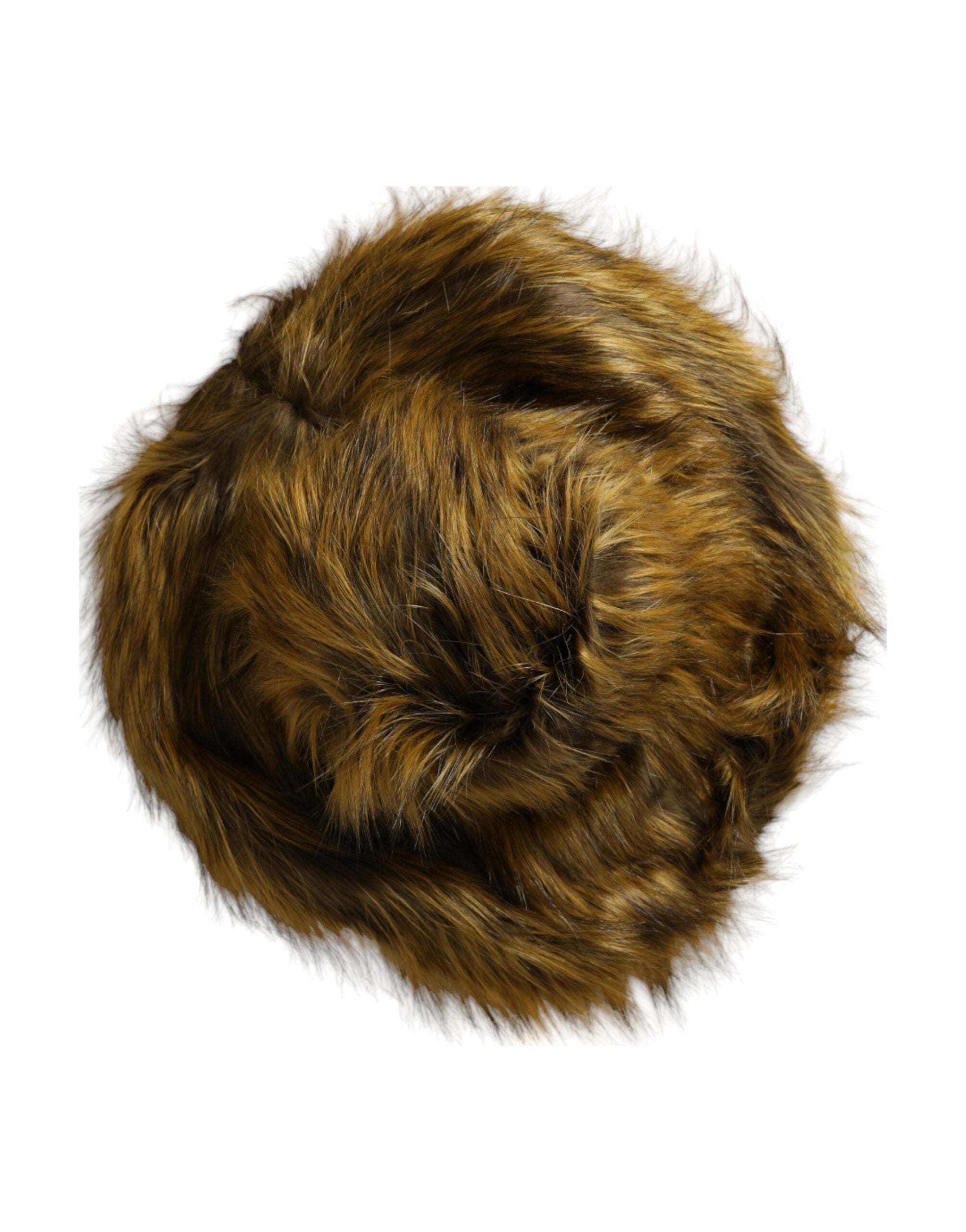 Dolce & Gabbana Modacrylic Faux Fur Bucket Brown Hat