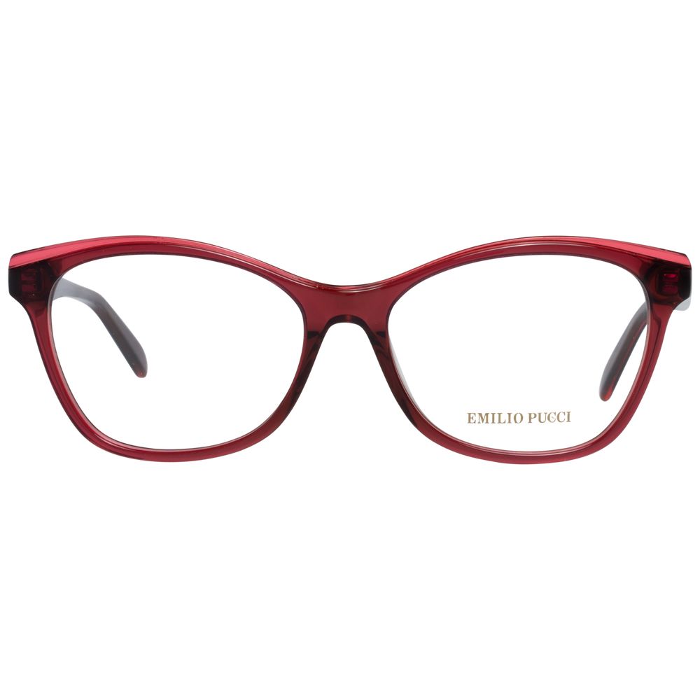 Emilio Pucci Red Women Optical Frame