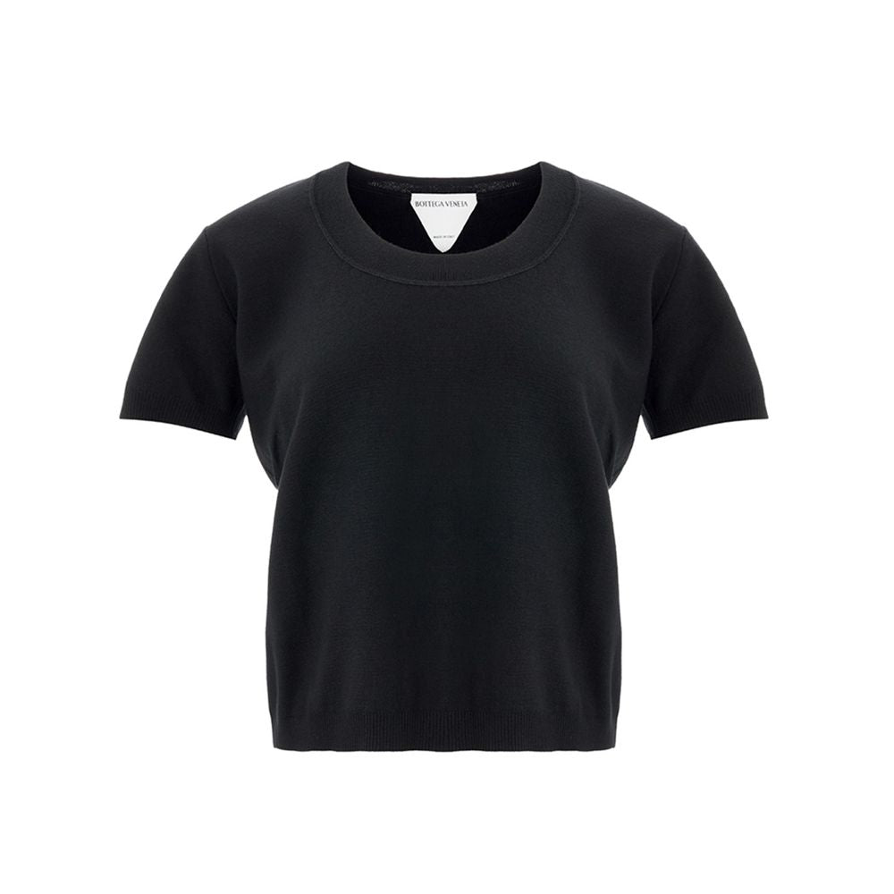 Bottega Veneta Cashmere Top & Black T-Shirt