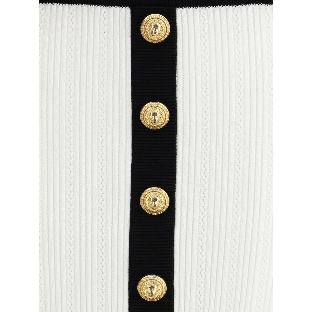 Balmain Knit Mini Skirt Glam Steals