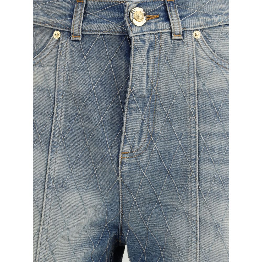 Balmain Denim Shorts Glam Steals