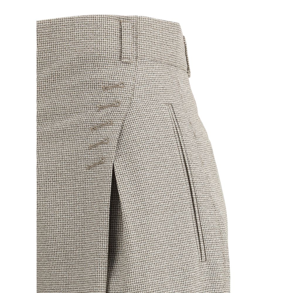 Fendi Pied De Poule Pant