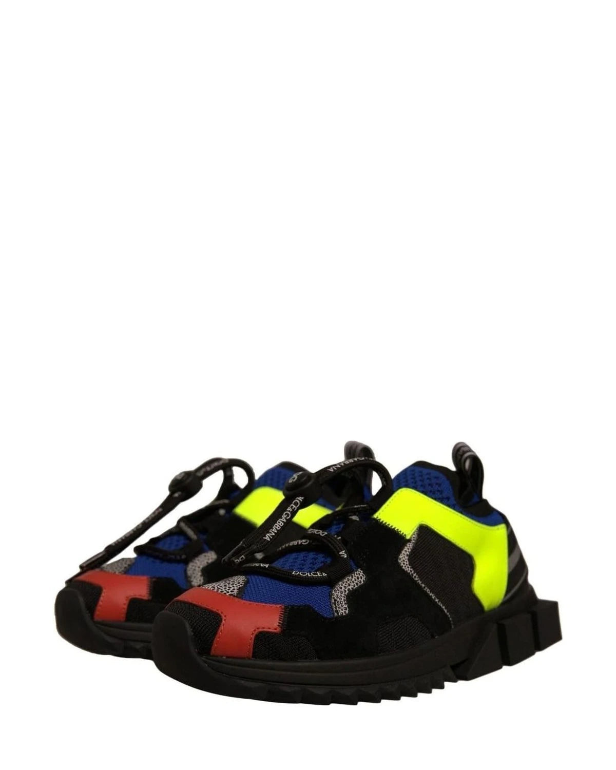 Dolce & Gabbana Multicolor Low Top Sorrento Sneakers Shoes Sneakers