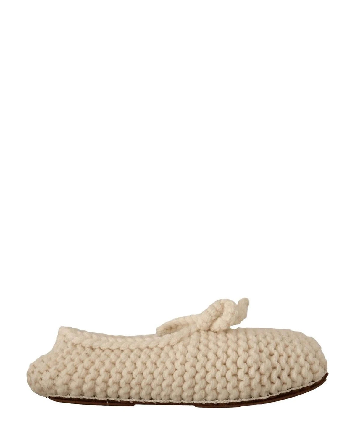 Dolce & Gabbana Wool Chic Knit Ballerina Flats Glam Steals