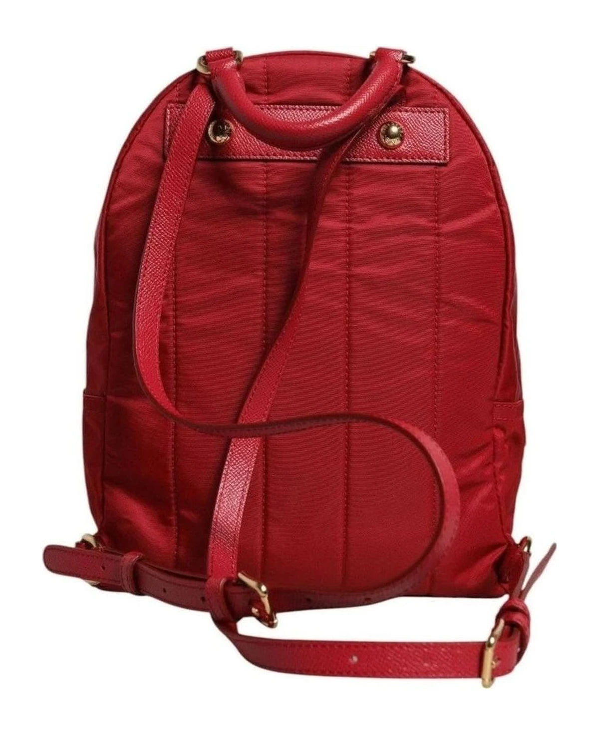 Dolce & Gabbana Red #Dgfamily Vulcano Embellishment Backpack Bag Backpacks