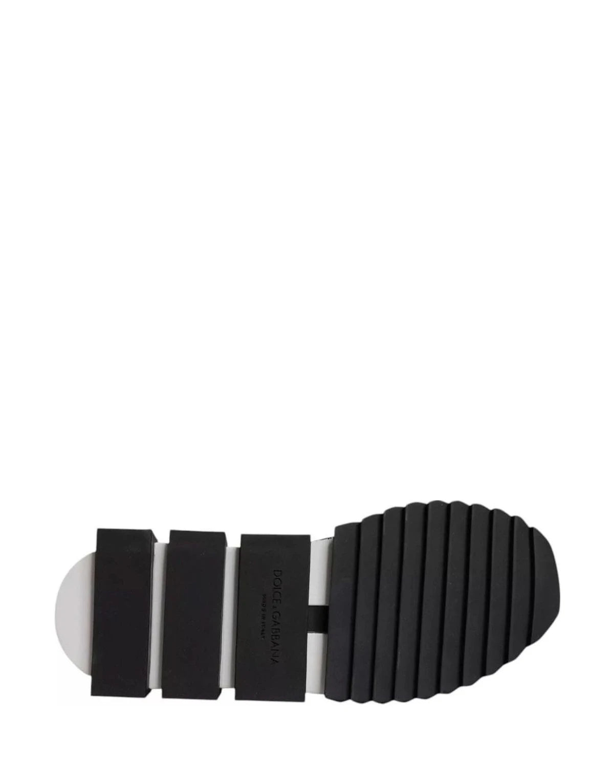 Dolce & Gabbana Black Mesh Sorrento Trekking Sneakers Shoes Sneakers
