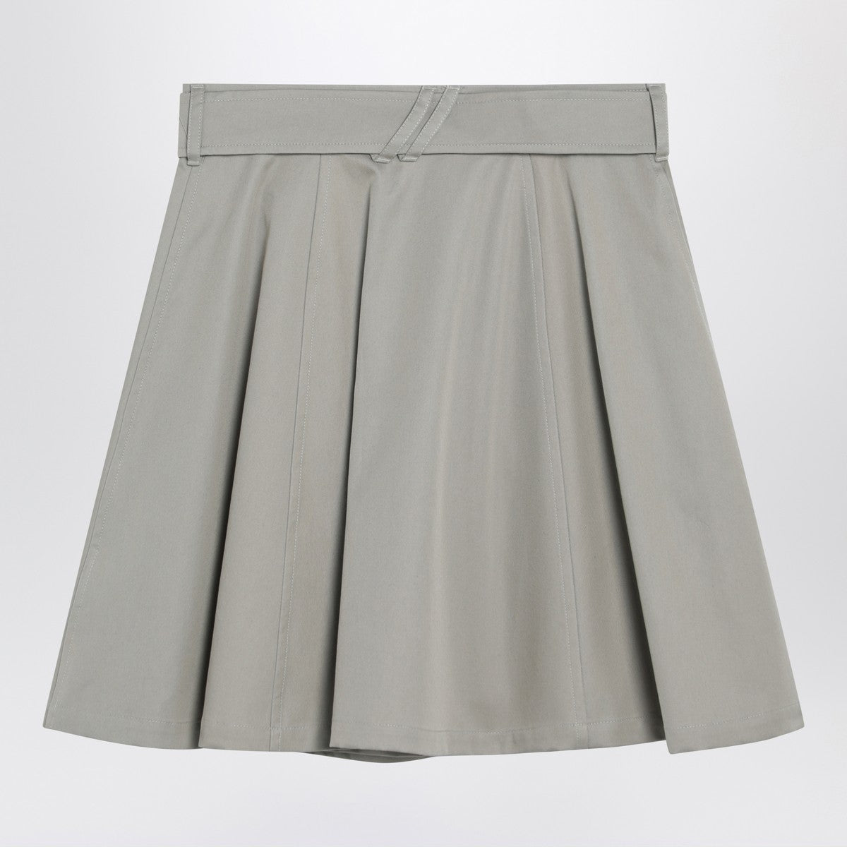 Burberry Beige trench mini skirt in gabardine Glam Steals