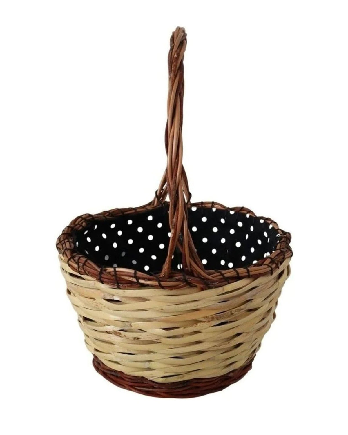 Dolce & Gabbana Beige Chic Wicker Basket Tote Bag Handbags