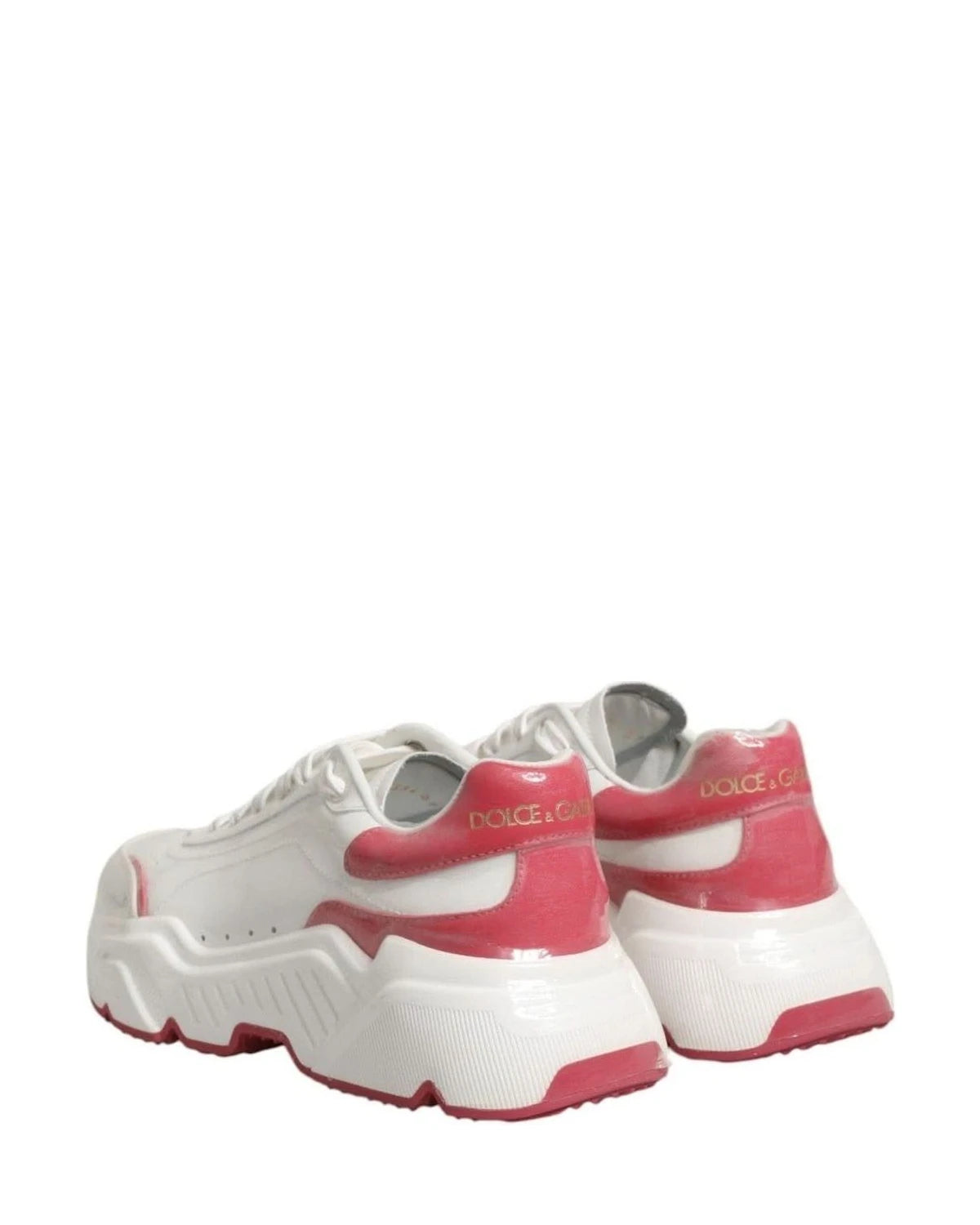 Dolce & Gabbana White Daymaster Low Top Sneakers Shoes Sneakers