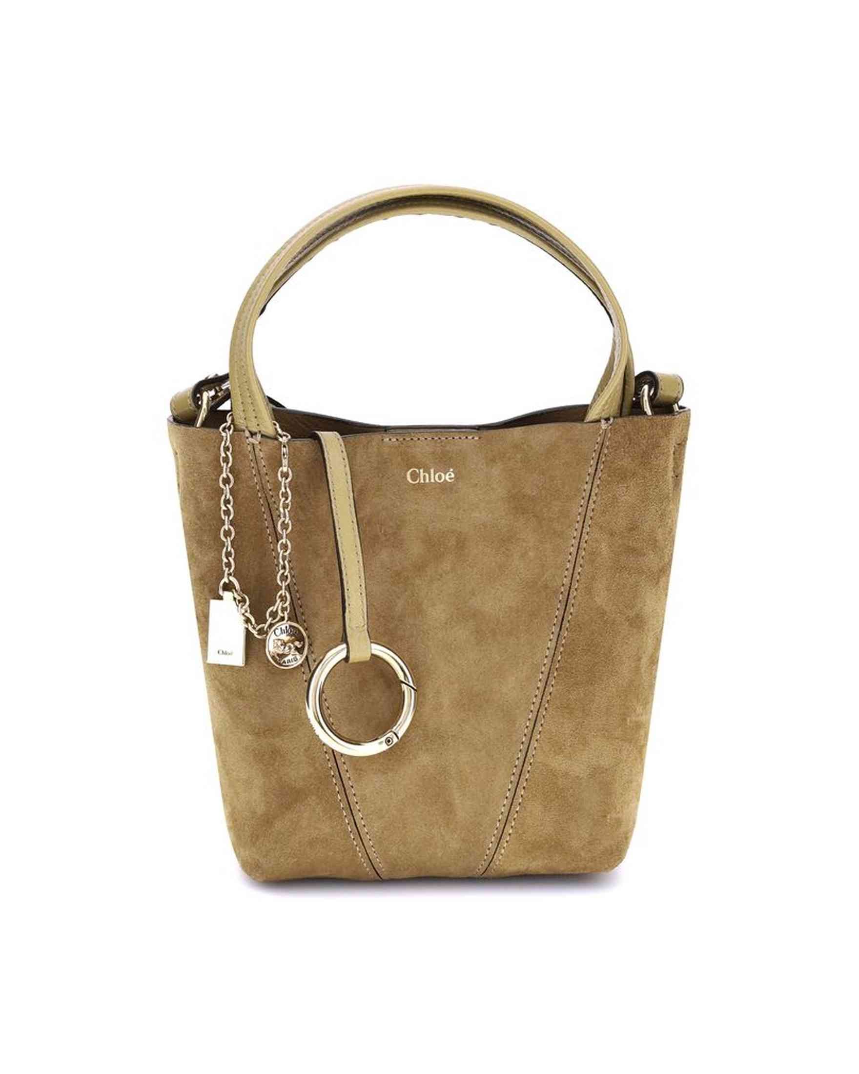 Chloé Suede Spin Handbag Glam Steals