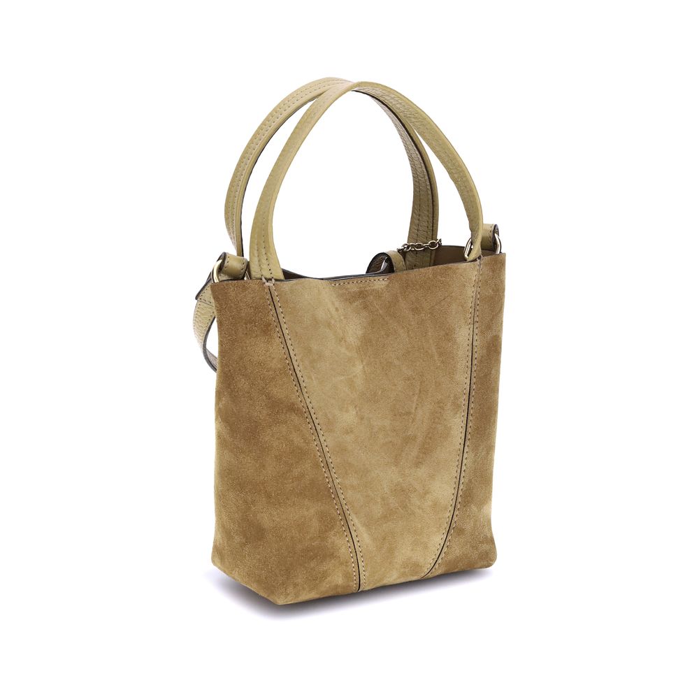 Chloé Suede Spin Handbag Glam Steals