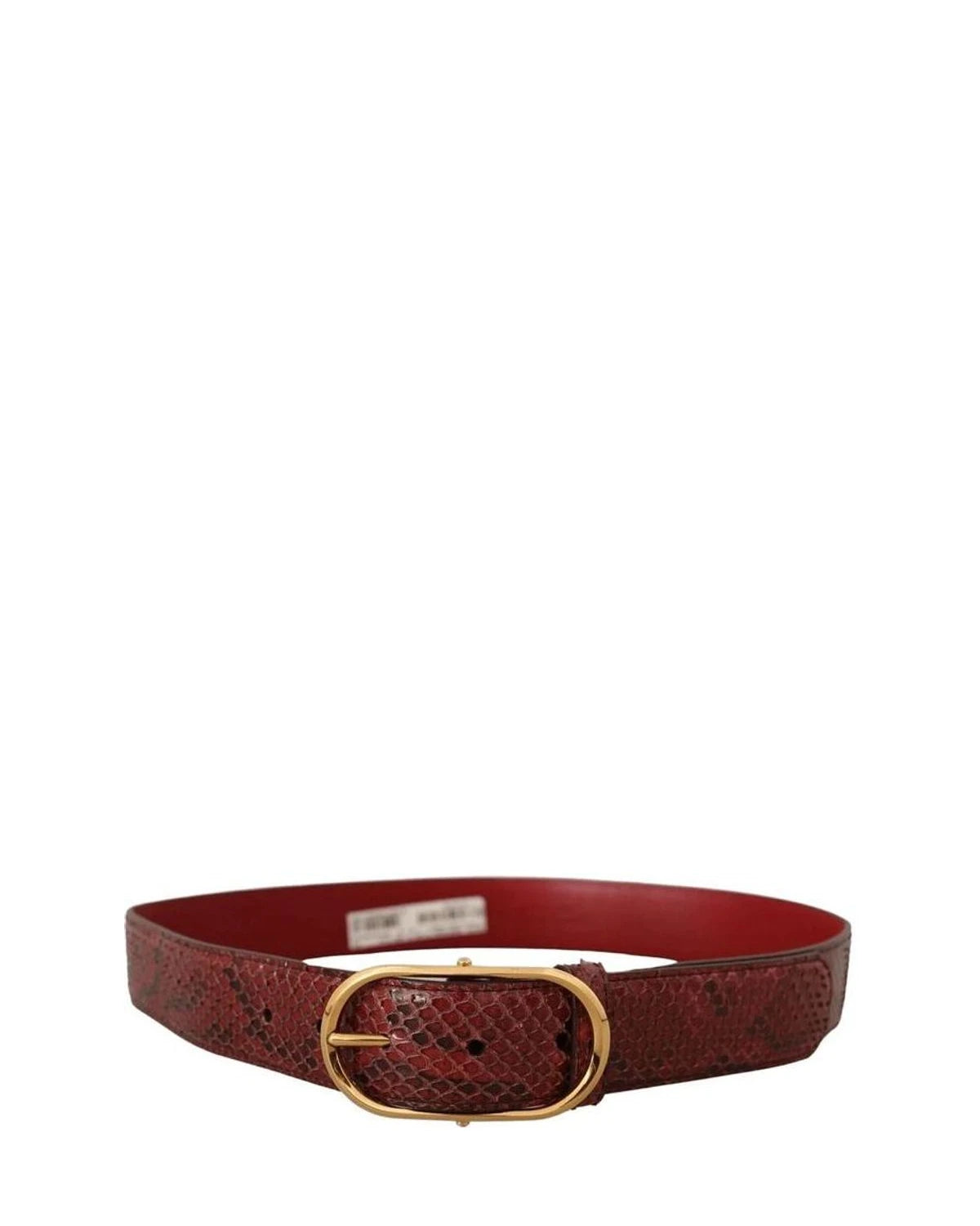 Dolce & Gabbana Belts in red, Leather