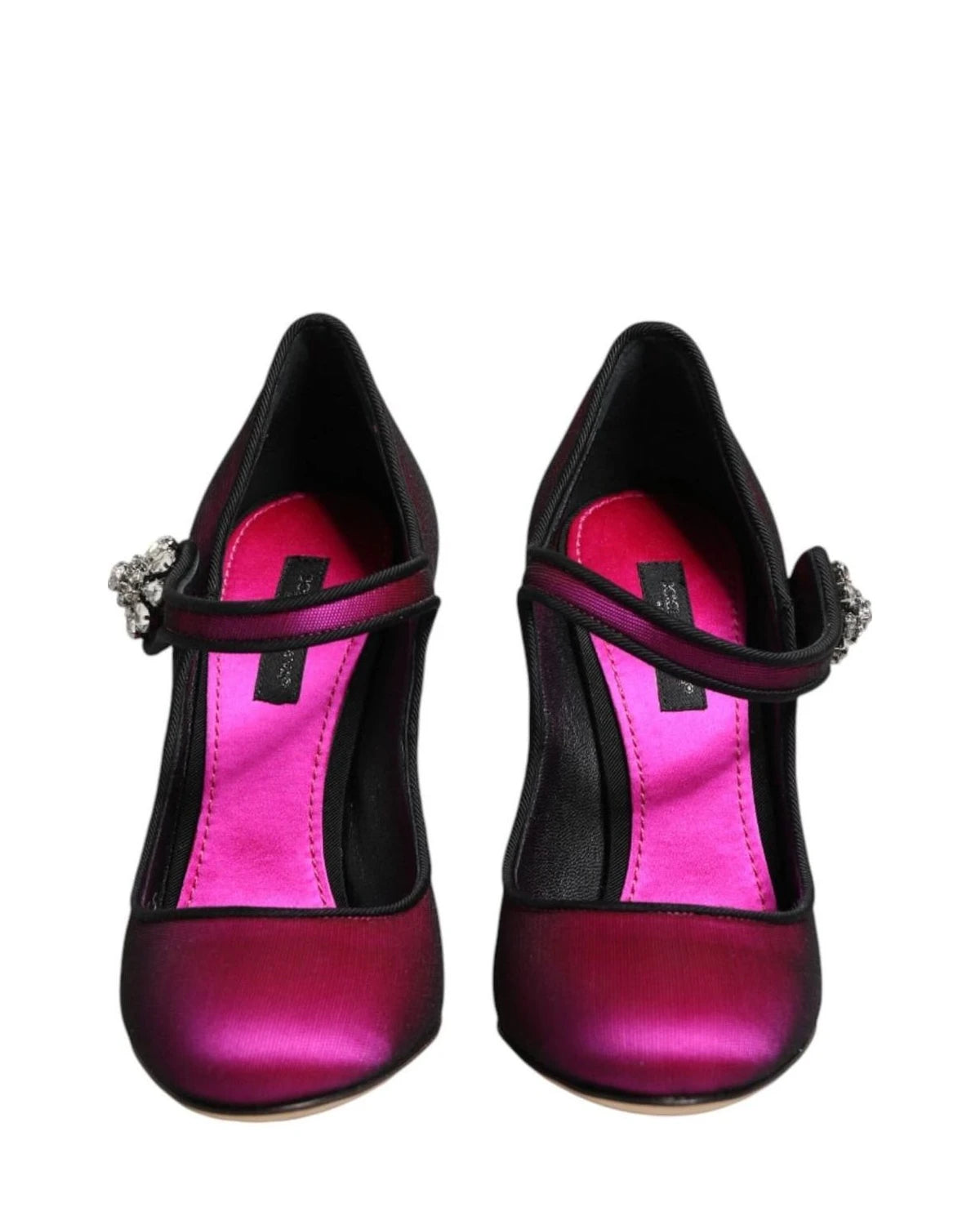 Dolce & Gabbana Pink Embellished High Heels Pumps Shoes Heels