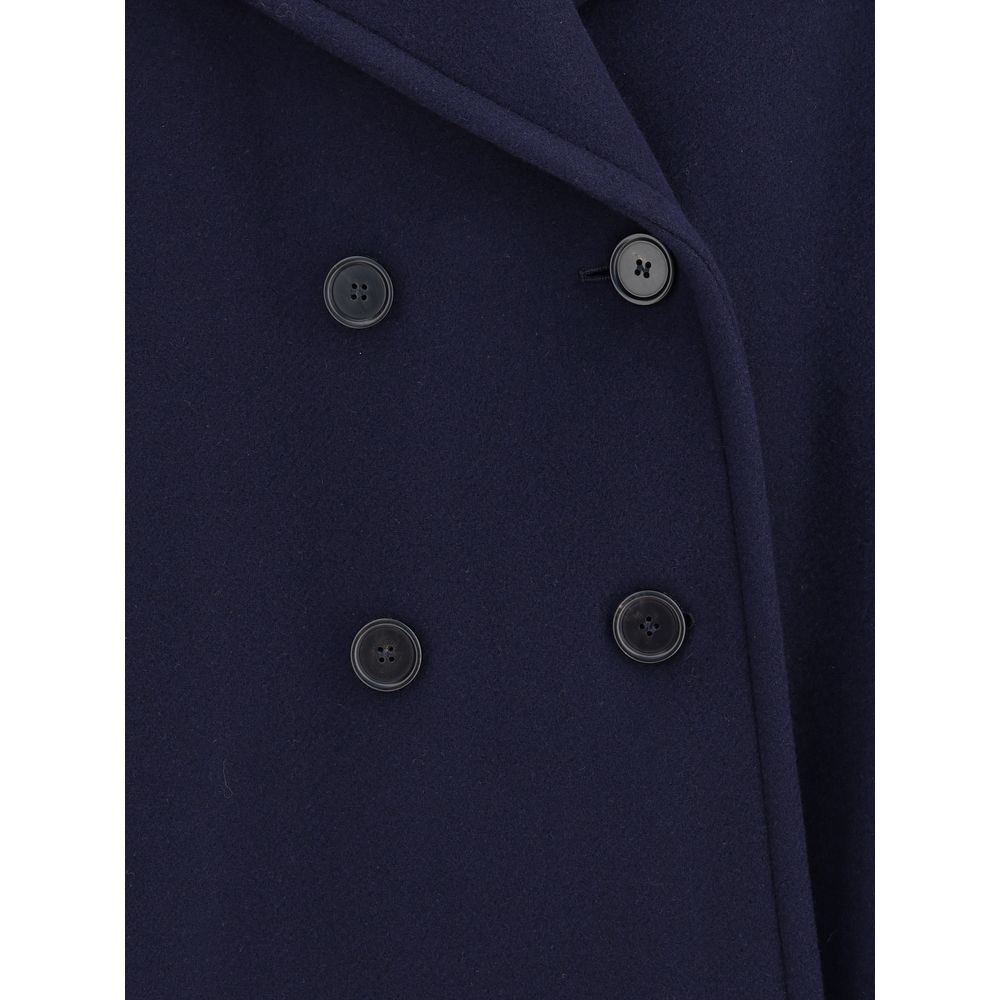 Chloé Wool Oversized Double Breasted Coat Glam Steals