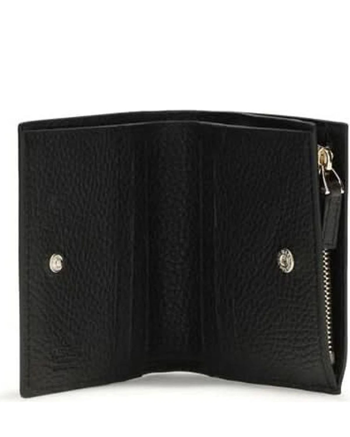 Valentino Garavani Black Lamb Ovis Aries Wallet Wallets