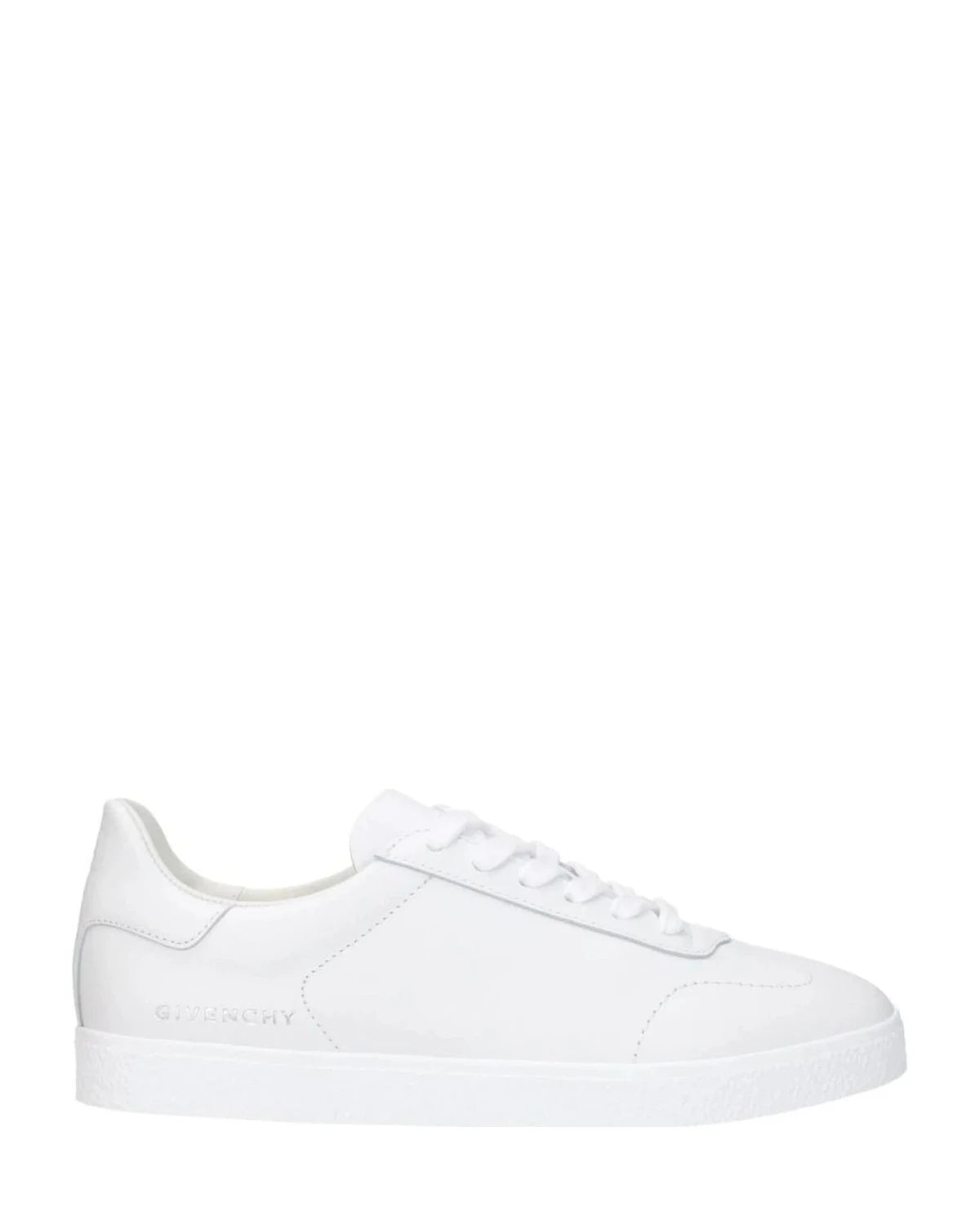 Givenchy White Leather Low Top Sneakers Sneakers
