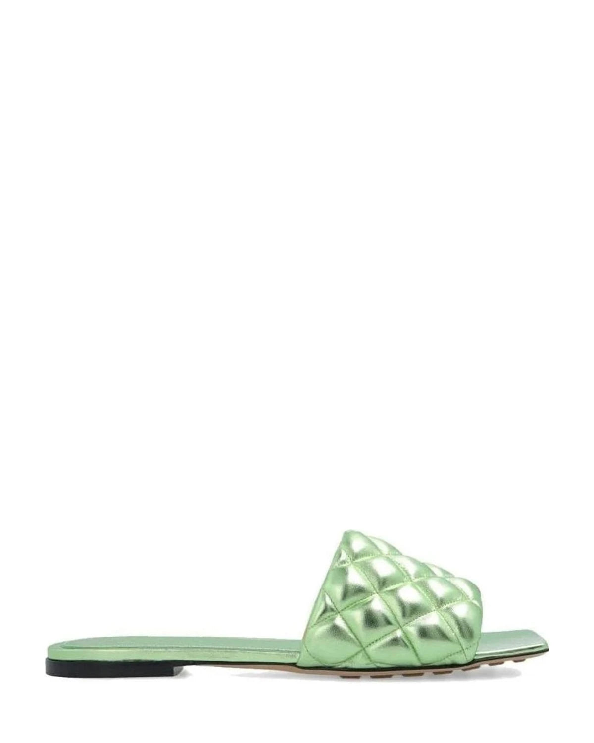 Bottega Veneta Calfskin Flat Sandals Flats