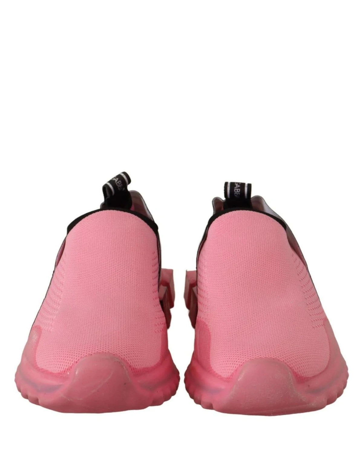 Dolce & Gabbana Pink Low Top Slip On Casual Sorrento Sneakers Sneakers