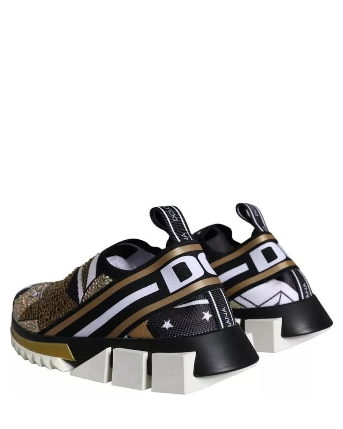 Dolce & Gabbana Multicolor Comet Star Print Sorrento Sneakers Sneakers