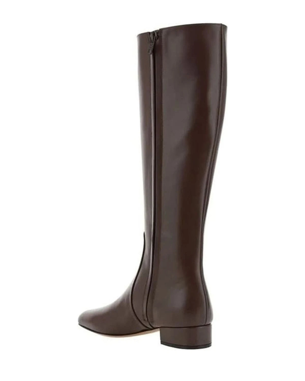 Valentino Garavani Brown Lace Calfskin Up Boots