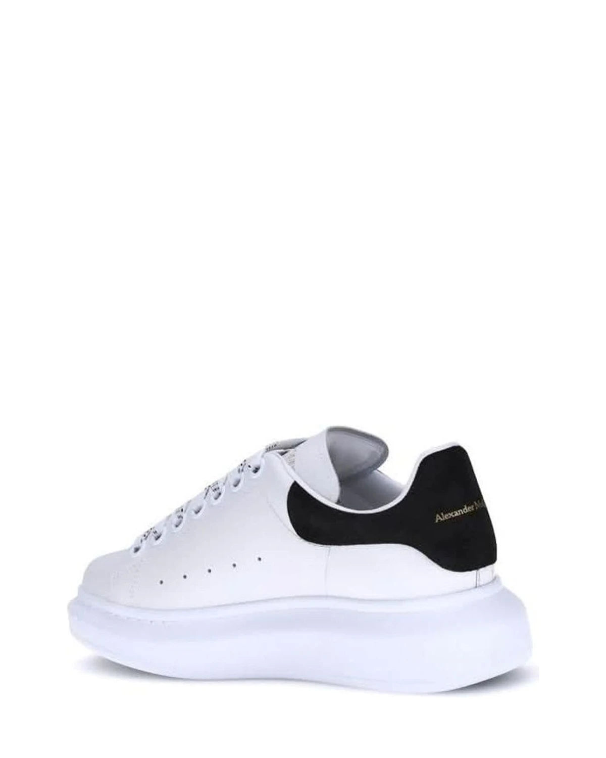 Alexander Mcqueen White Calf Leather Bos Taurus Platform Sneakers