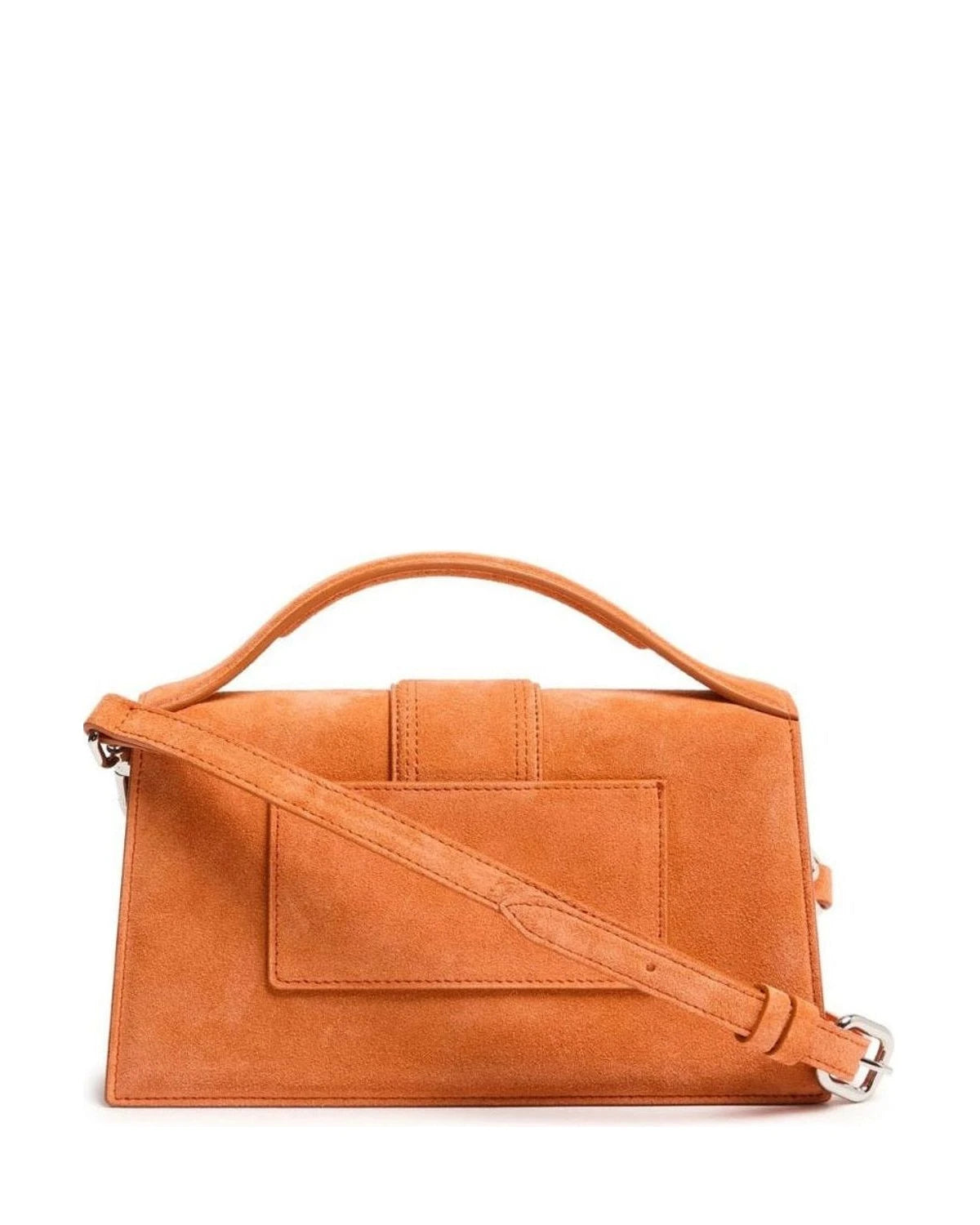 Jacquemus Leather Terracotta Le Grand Bambino Handbag