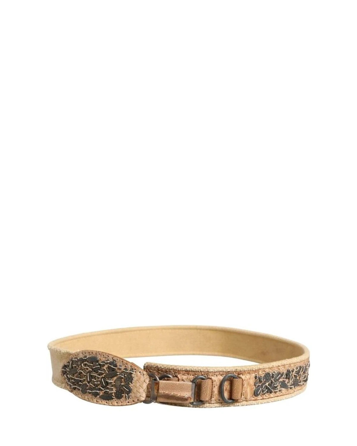 Ermanno Scervino Belts in beige, Leather — view 2