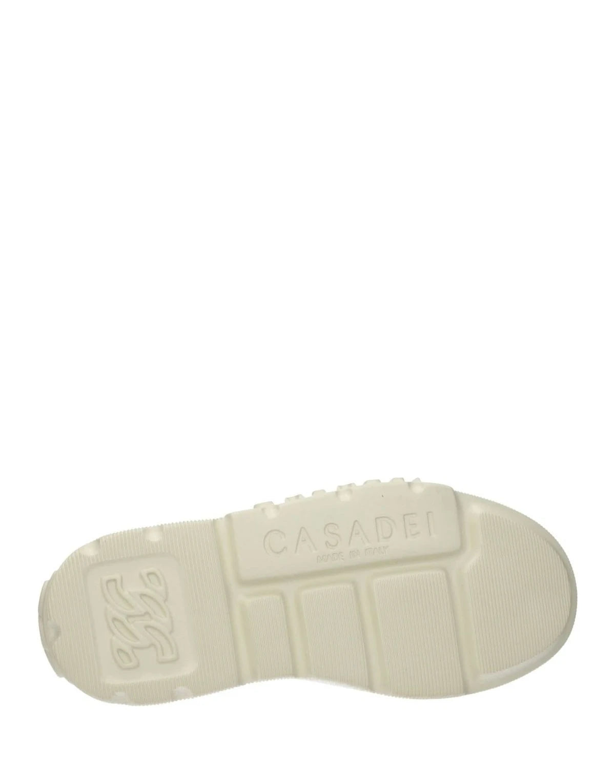 Casadei Beige Leather Chunky Sneakers