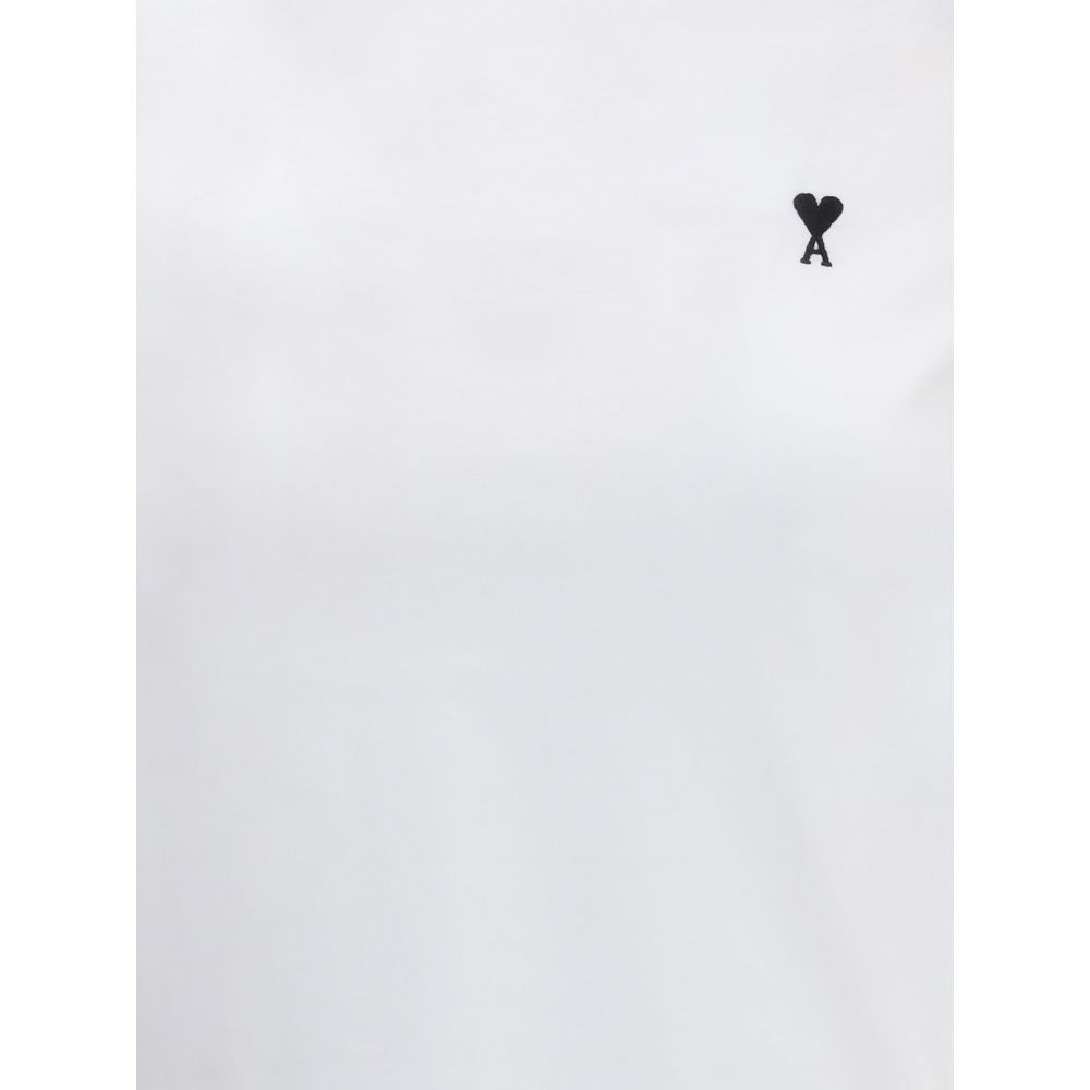 Ami Paris De Coeur Cropped T-Shirt