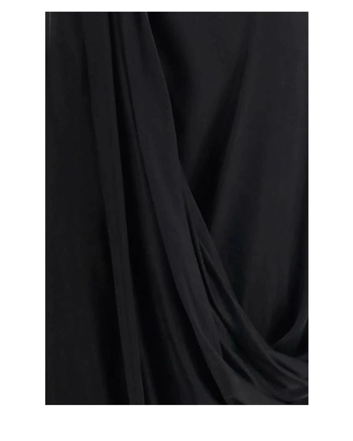 Maison Margiela Skirt in black, Cupro — view 3