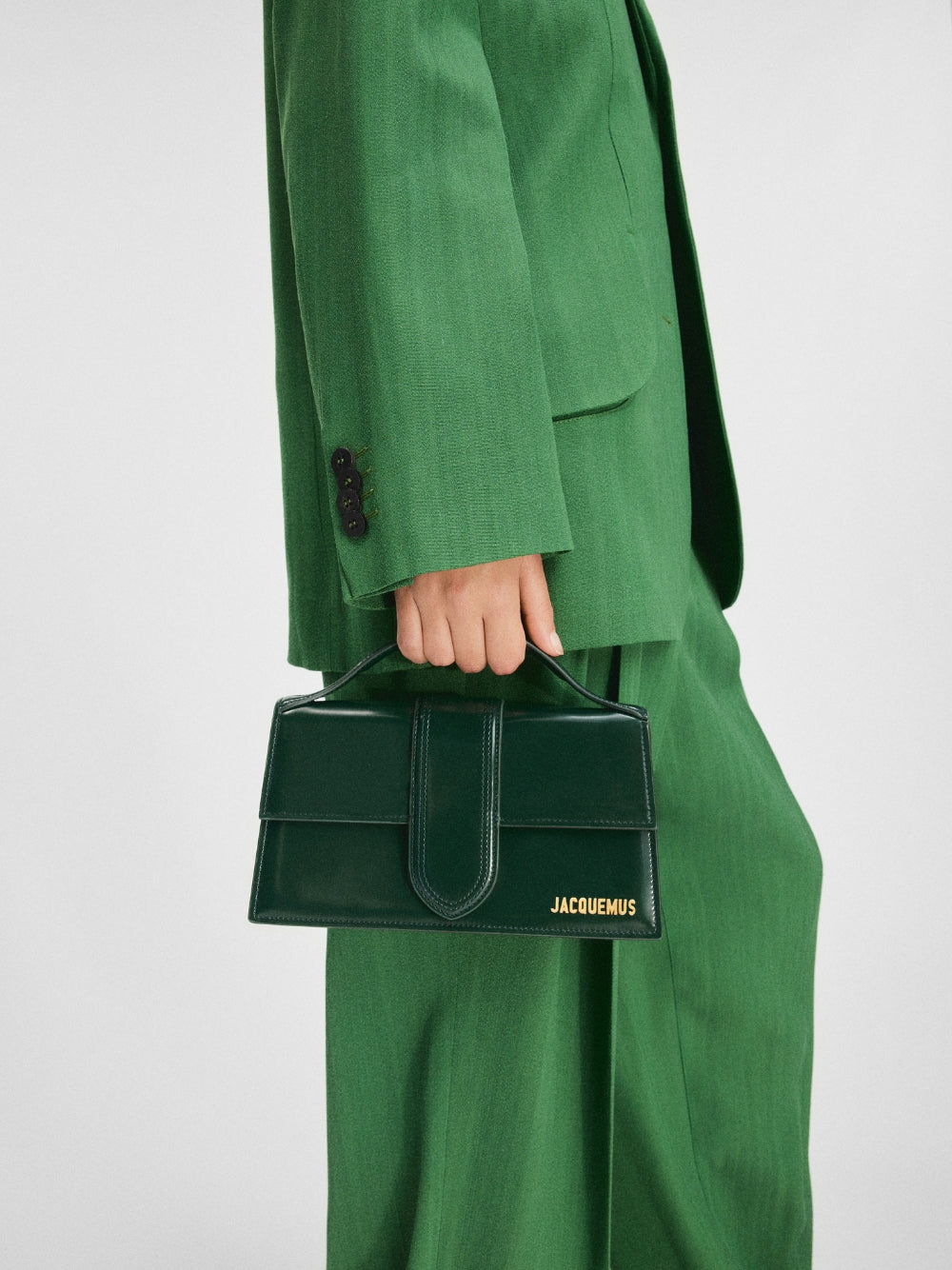 Jacquemus Le Grand Bambino Dark Green Bag Glam Steals